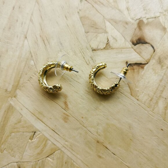 NEW Kendra Scott Harper Huggie Earrings Gold - Picture 4 of 5